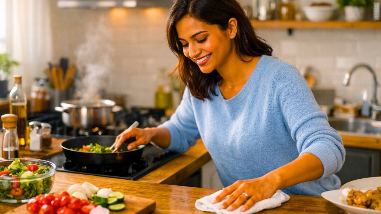8 Personality Traits Linked to People Who Clean as They Cook, According to Psychology