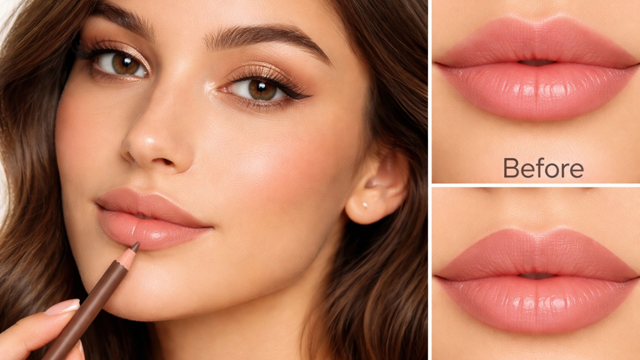 Lip Liner Placement Guide: Define Lips and Create a Fuller Look Naturally